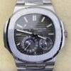 GR Factory Fake Patek Philippe Nautilus 5712 Dark Gray Dial Watches