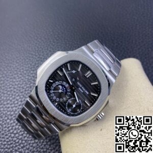 GR Factory Fake Patek Philippe Nautilus 5712 Dark Gray Dial Watches