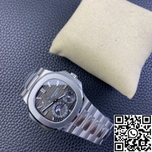 GR Factory Fake Patek Philippe Nautilus 5712 Dark Gray Dial Watches