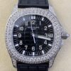 PPF Factory Fake Patek Philippe Aquanaut 5069G-001 Women’s Diamond Watch