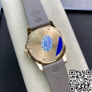 PPF Factory Replica Patek Philippe Aquanaut 5068R Women’s Rose Gold Diamond Watch