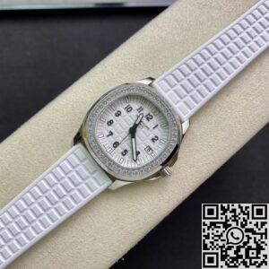 PPF Factory Replica Patek Philippe Aquanaut 5067A-024 Women's Diamond Watch