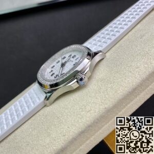PPF Factory Replica Patek Philippe Aquanaut 5067A-024 Women's Diamond Watch