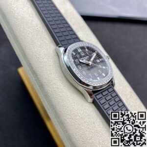 PPF Factory Replica Patek Philippe Aquanaut 5067A-001 Women's Quartz Watch