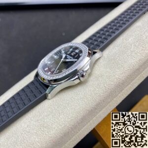 PPF Factory Replica Patek Philippe Aquanaut 5067A-001 Women's Quartz Watch