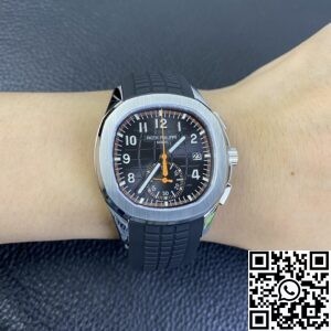 OM Factory Replica Patek Philippe Aquanaut 5968A-001 Brown Dial