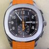 OM Factory Replica Patek Philippe Aquanaut 5968A-001 Orange Rubber Strap