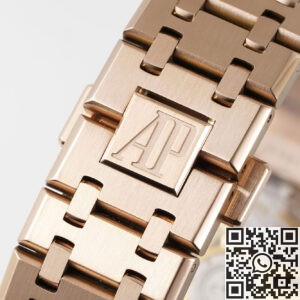 APS Factory Replica Audemars Piguet Royal Oak 15510OR.OO.1320OR.03 Rose Gold Blue Dial Watch