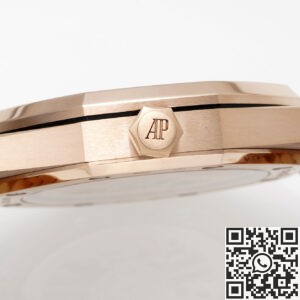 APS Factory Replica Audemars Piguet Royal Oak 15510OR.OO.1320OR.03 Rose Gold Blue Dial Watch