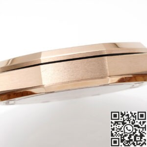 APS Factory Replica Audemars Piguet Royal Oak 15510OR.OO.1320OR.03 Rose Gold Blue Dial Watch