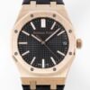 APS Factory Replica Audemars Piguet Royal Oak 15510OR.OO.D002CR.02 Rose Gold Black Dial Watch