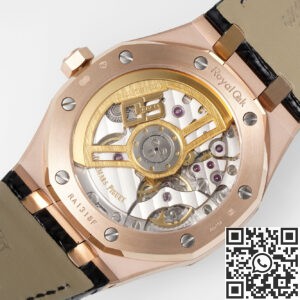 APS Factory Replica Audemars Piguet Royal Oak 15510OR.OO.D002CR.02 Rose Gold Black Dial Watch