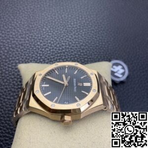 ZF Factory Replica Audemars Piguet Royal Oak 15500OR.OO.1220OR.01 Rose Gold Black Dial Watch