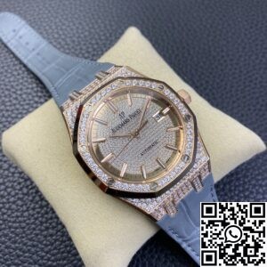 GS Factory Replica Audemars Piguet Royal Oak 15402OR.ZZ.D003CR.01 Rose Gold Watches