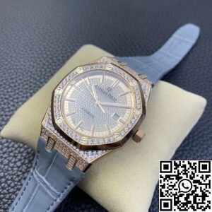 GS Factory Replica Audemars Piguet Royal Oak 15402OR.ZZ.D003CR.01 Rose Gold Watches