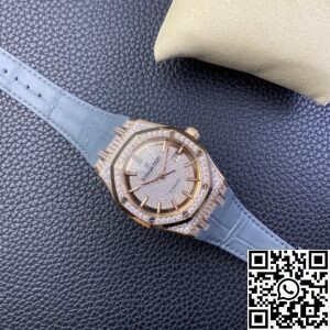 GS Factory Replica Audemars Piguet Royal Oak 15402OR.ZZ.D003CR.01 Rose Gold Watches