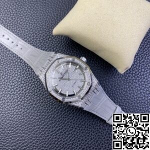 GS Factory Fake Audemars Piguet Royal Oak 15452BC.ZZ.D019CR.01 Diamond Watches