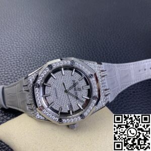 GS Factory Fake Audemars Piguet Royal Oak 15452BC.ZZ.D019CR.01 Diamond Watches