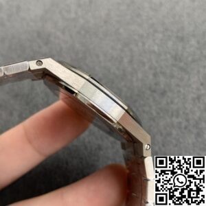 JF Factory Replica Audemars Piguet Royal Oak 67651ST.ZZ.1261ST.01 Silver Diamond Watch