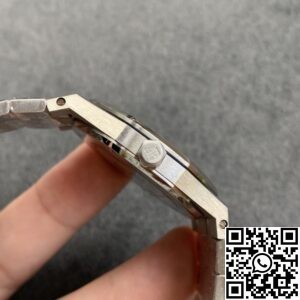 JF Factory Replica Audemars Piguet Royal Oak 67651ST Silver Dial Watch