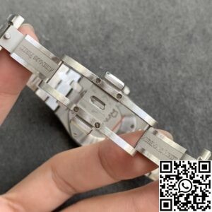 JF Factory Replica Audemars Piguet Royal Oak 67651ST Silver Dial Watch