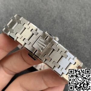 JF Factory Fake Audemars Piguet Royal Oak 67651ST Blue Dial Watch