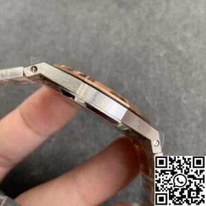 JF Factory Fake Audemars Piguet Royal Oak 67651ST Rose Gold Watches