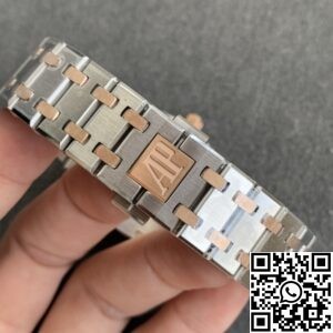 JF Factory Fake Audemars Piguet Royal Oak 67651ST Rose Gold Watches