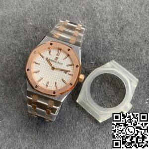 JF Factory Fake Audemars Piguet Royal Oak 67651ST Rose Gold Watches