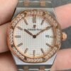 JF Factory Replica Audemars Piguet Royal Oak 67651SR.ZZ.1261SR.01 Rose Gold Diamond Watch