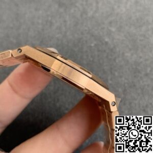 JF Factory Fake Audemars Piguet Royal Oak 67651ST Full Rose Gold Watch