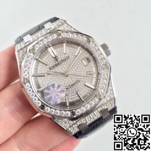 JF Factory Replica Audemars Piguet Royal Oak 15452BC.ZZ.D019CR.01 Size 37mm Series