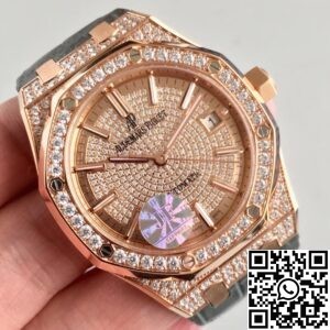 JF Factory Replica Audemars Piguet Royal Oak 15402OR.ZZ.D003CR.01 Size 37mm Series