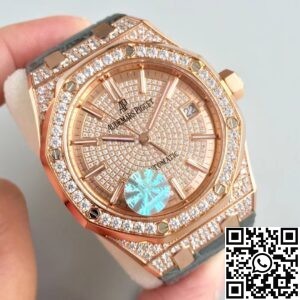 JF Factory Replica Audemars Piguet Royal Oak 15402OR.ZZ.D003CR.01 Size 37mm Series