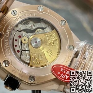APF Factory Replica Audemars Piguet Royal Oak Offshore 26470OR.OO.1000OR.02 Gray Ruthenium Panda Plate