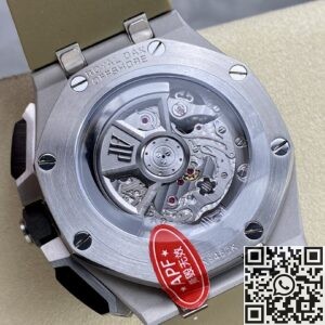APF Factory Fake Audemars Piguet Royal Oak Offshore 26420SO.OO.A600CA.01 Light Brown Dial