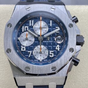 APF Factory Replica Audemars Piguet Royal Oak Offshore 26470ST.OO.A027CA.01 Blue Panda Plate