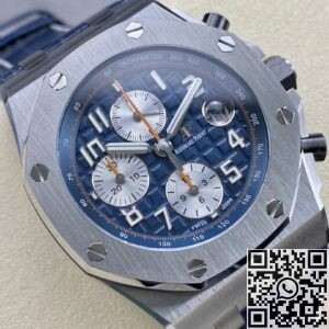 APF Factory Replica Audemars Piguet Royal Oak Offshore 26470ST.OO.A027CA.01 Blue Panda Plate