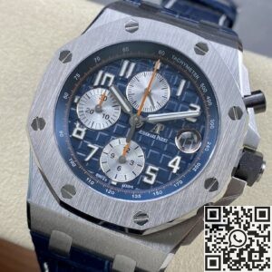 APF Factory Replica Audemars Piguet Royal Oak Offshore 26470ST.OO.A027CA.01 Blue Panda Plate