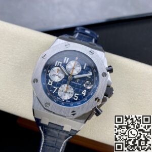 APF Factory Replica Audemars Piguet Royal Oak Offshore 26470ST.OO.A027CA.01 Blue Panda Plate