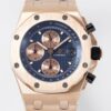 APF Factory Fake Audemars Piguet Royal Oak Offshore 26238OR.OO.2000OR.01 Dark Blue Dial Watch