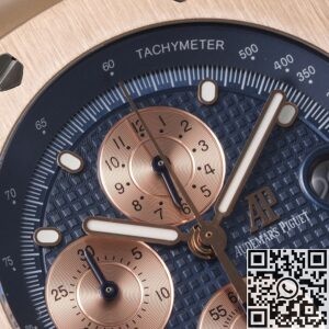 APF Factory Fake Audemars Piguet Royal Oak Offshore 26238OR.OO.2000OR.01 Dark Blue Dial Watch