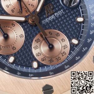 APF Factory Fake Audemars Piguet Royal Oak Offshore 26238OR.OO.2000OR.01 Dark Blue Dial Watch