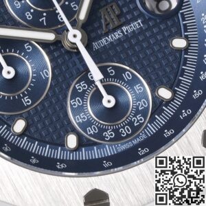 APF Factory Replica Audemars Piguet Royal Oak Offshore 26238ST.OO.2000ST.01 Blue Dial