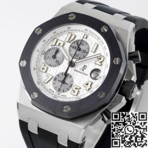 APF Factory Replica Audemars Piguet Royal Oak Offshore 25940SK.OO.D002CA.02 Silver Dial Watch