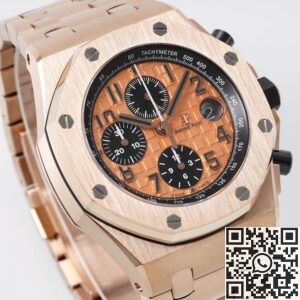 APF Factory Replica AP Royal Oak Offshore 26470OR.OO.1000OR.01 Rose Gold Dial Watch