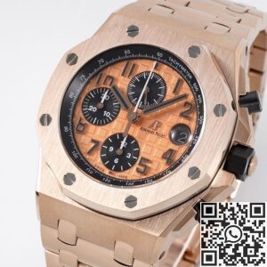 APF Factory Replica AP Royal Oak Offshore 26470OR.OO.1000OR.01 Rose Gold Dial Watch