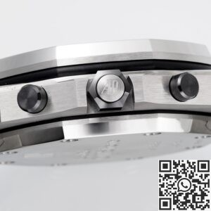 APF Factory Replica AP Royal Oak Offshore 26170ST.OO.1000ST.01 Silver Panda Plate