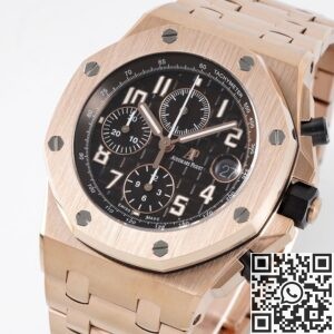 APF Factory Fake AP Royal Oak Offshore 26470 Black Dial Watch