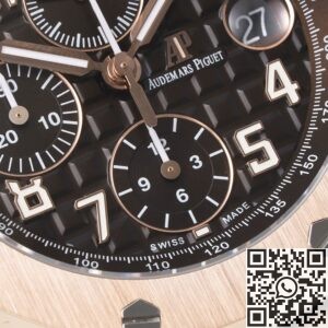 APF Factory Fake AP Royal Oak Offshore 26470 Black Dial Watch